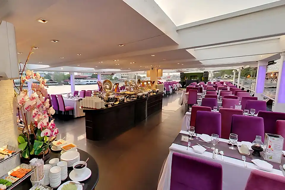 Bangkok: Chaophraya Cruise: A Magical Evening of Dinner, Music & River View