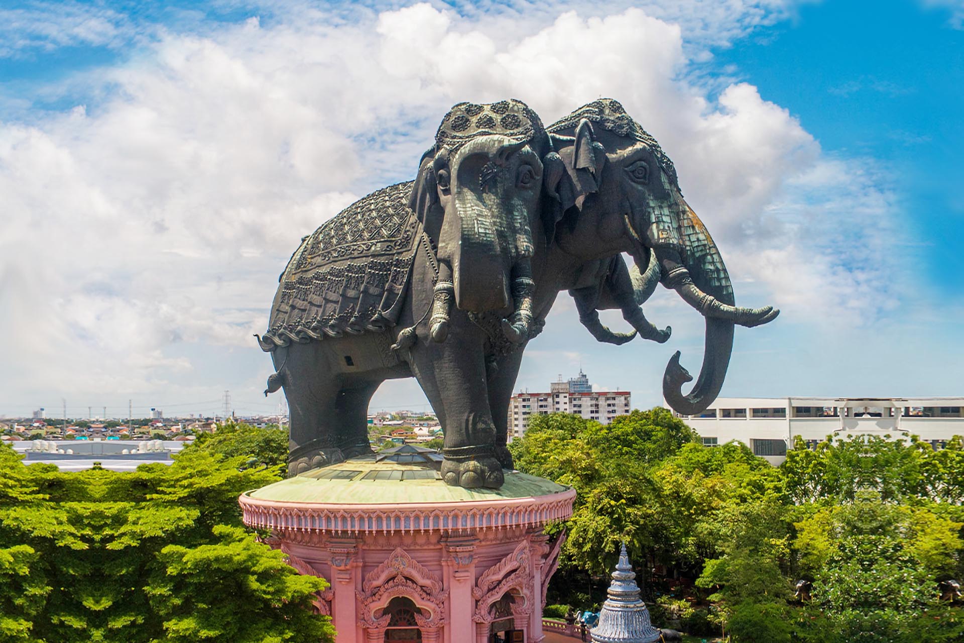 Bangkok: Ancient City Bangkok and/or Erawan Museum Ticket
