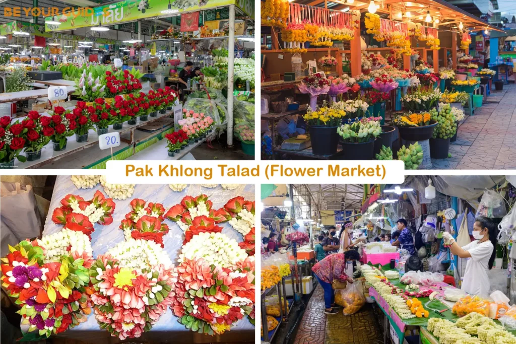 Bangkok Markets Pak Khlong Talad Flower Market