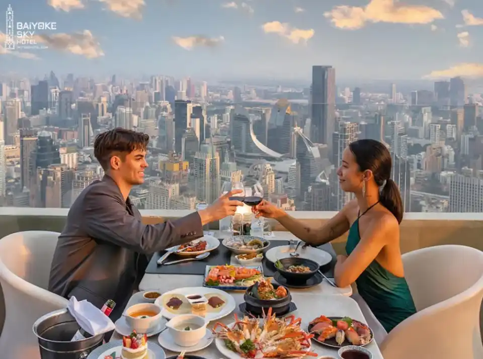 Bangkok: Baiyoke Sky Buffet Ticket