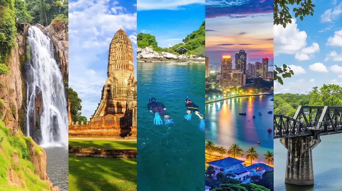5 Best Bangkok Weekend Getaways: Ancient Cities, Waterfalls & Tropical Beaches