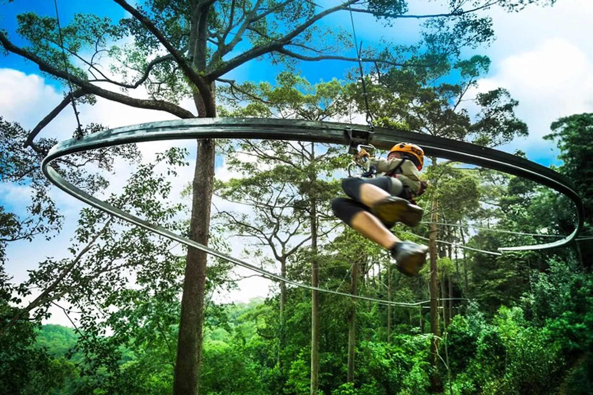 Chiang Mai: Jungle Flight Zip Line Roller Coaster Eco Adventure