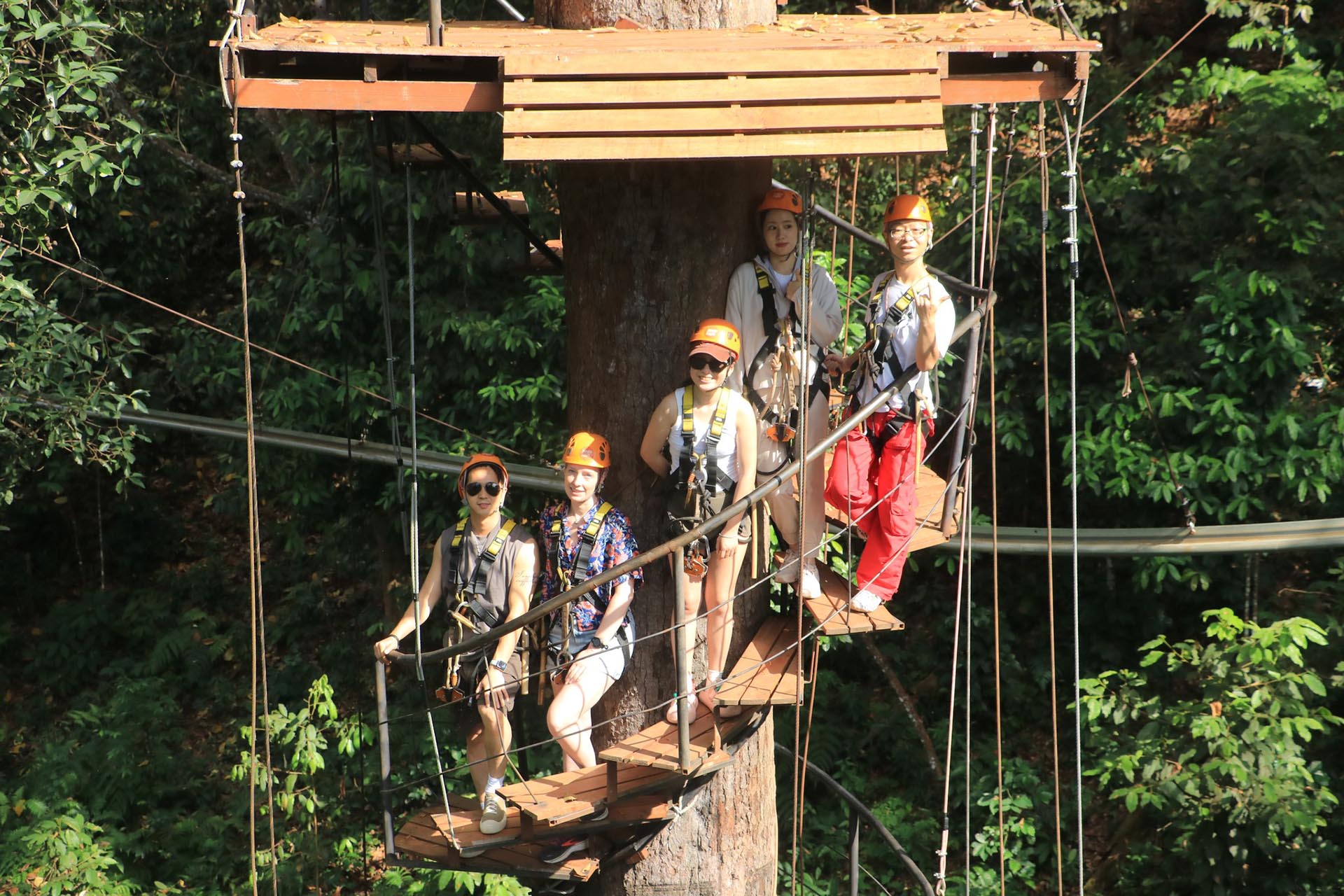 Chiang Mai: Jungle Flight Zip Line Roller Coaster Eco Adventure