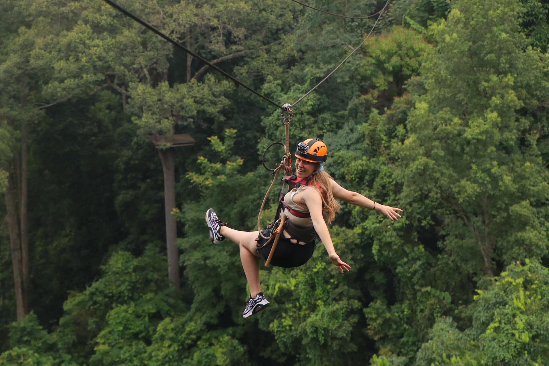 Chiang Mai: Jungle Flight Zip Line Roller Coaster Eco Adventure
