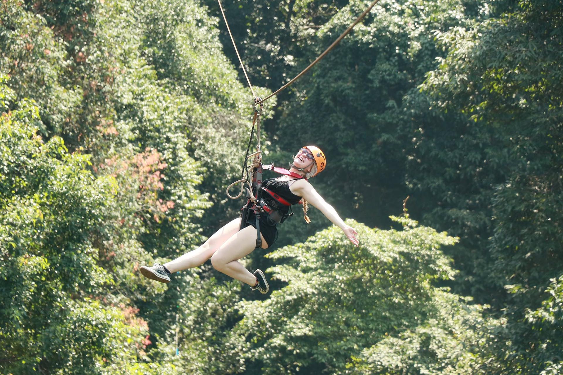 Chiang Mai: Jungle Flight Zip Line Roller Coaster Eco Adventure