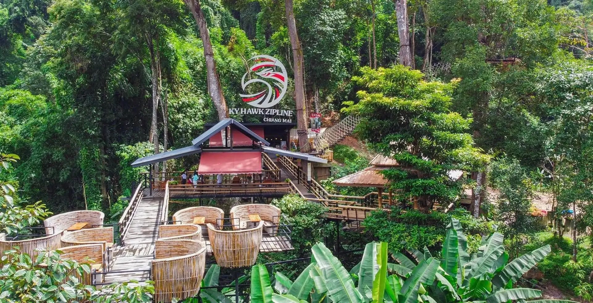 Chiang Mai Sky Hawk Zipline Adventure with Options