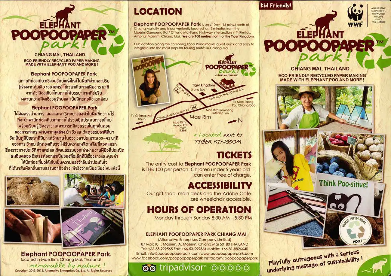 Chiang Mai: Elephant POOPOOPAPER Park