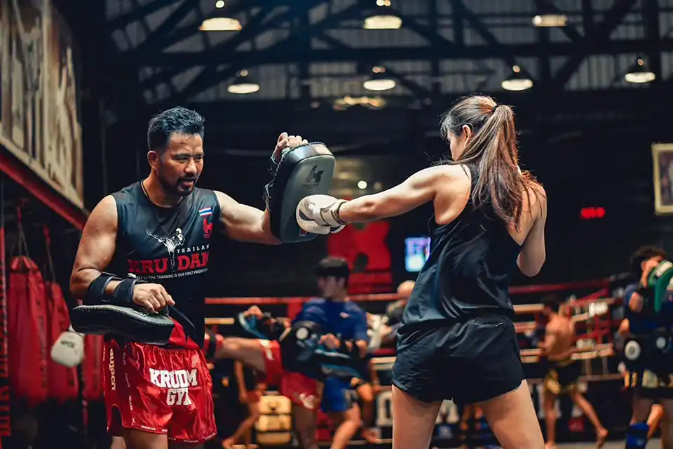 Chiang Mai: Krudam Gym Thai Boxing Class