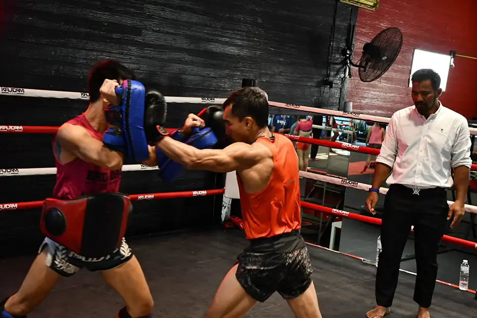 Chiang Mai: Krudam Gym Thai Boxing Class
