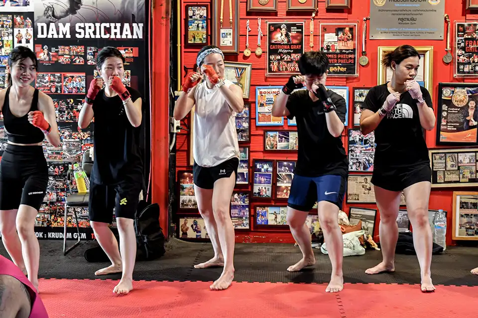 Chiang Mai: Krudam Gym Thai Boxing Class