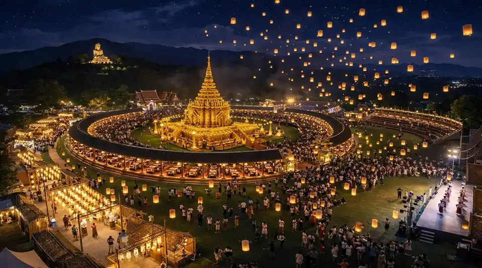 Chiang Mai: Lanna Lantern Festival 2026