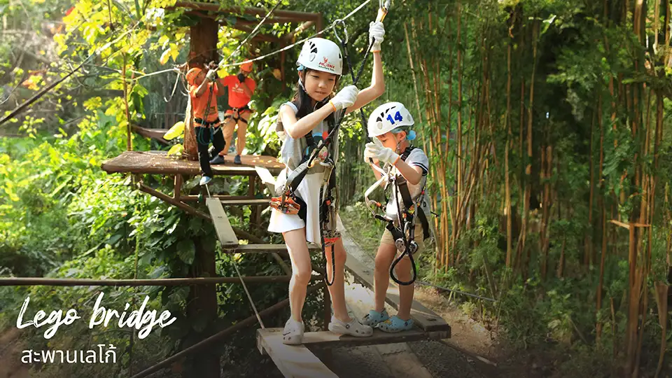Chiang Mai: Phoenix Adventure Zipline & High Rope