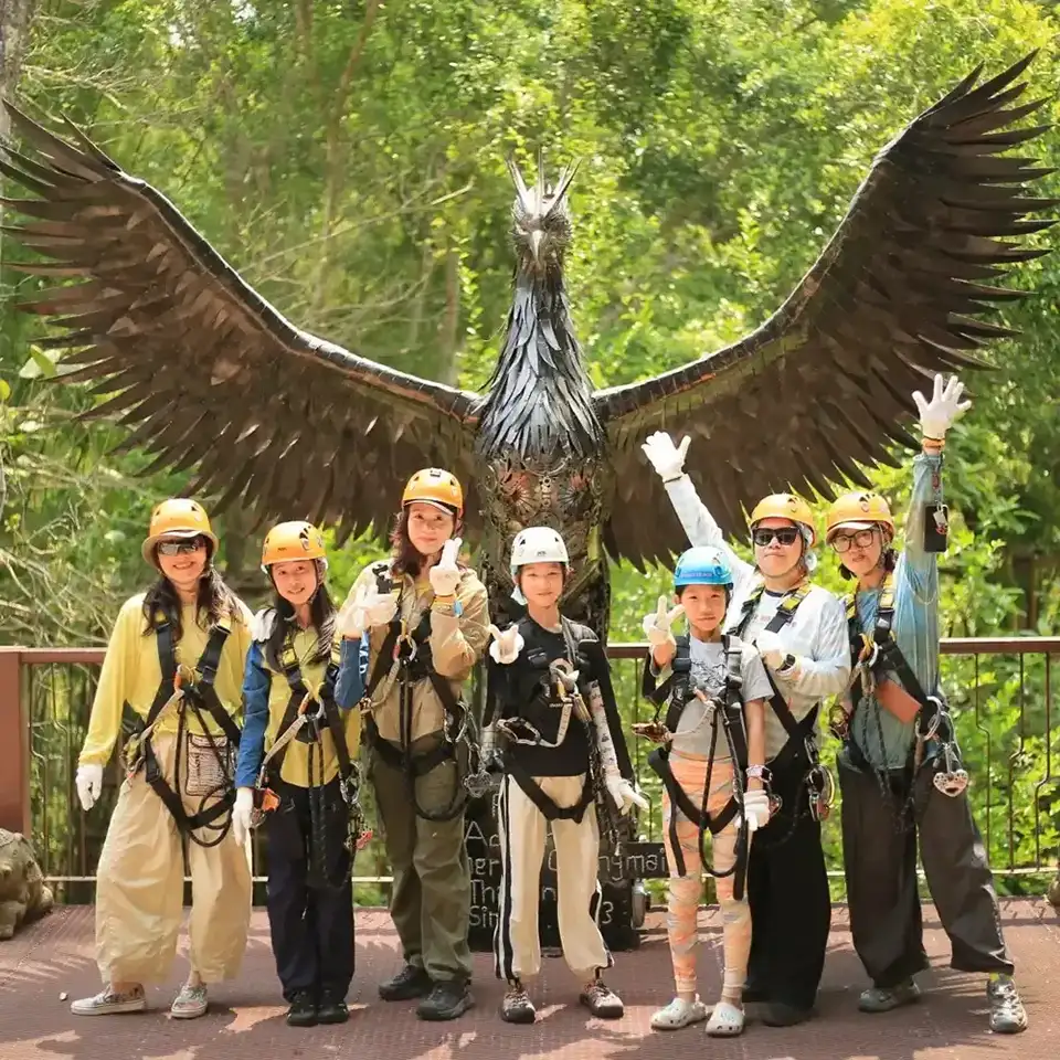 Chiang Mai: Phoenix Adventure Zipline & High Rope