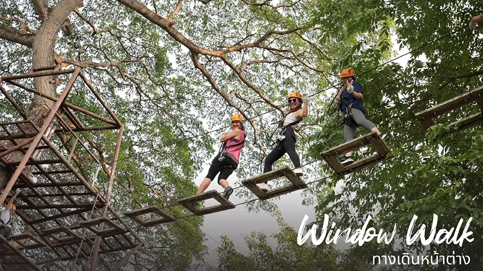 Chiang Mai: Phoenix Adventure Zipline & High Rope