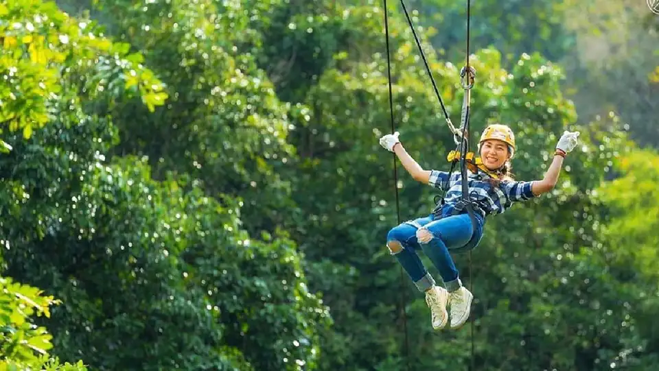 Chiang Mai: Phoenix Adventure Zipline & High Rope