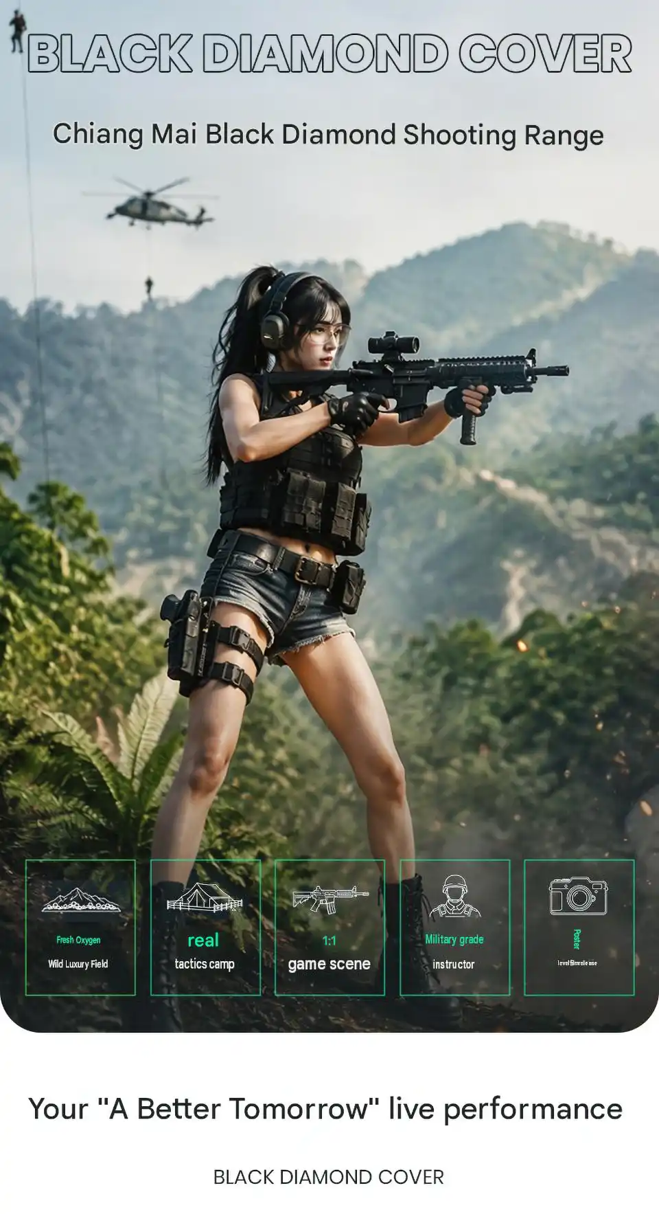Chiang Mai: Black Diamond Cover Shooting Range