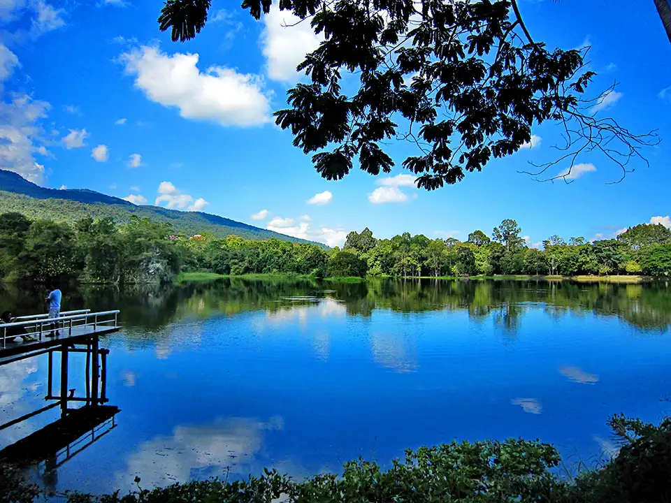 Ching Mai:  Doi Suthep and Chiang Mai University (Ang Kaew) Joined Tour