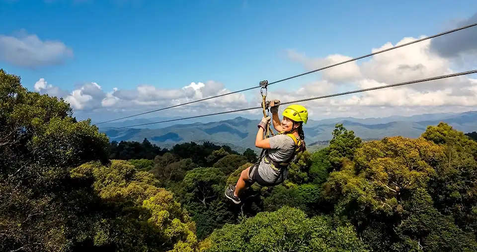 Chiang Mai: Flying Tiger Zipline Adventure