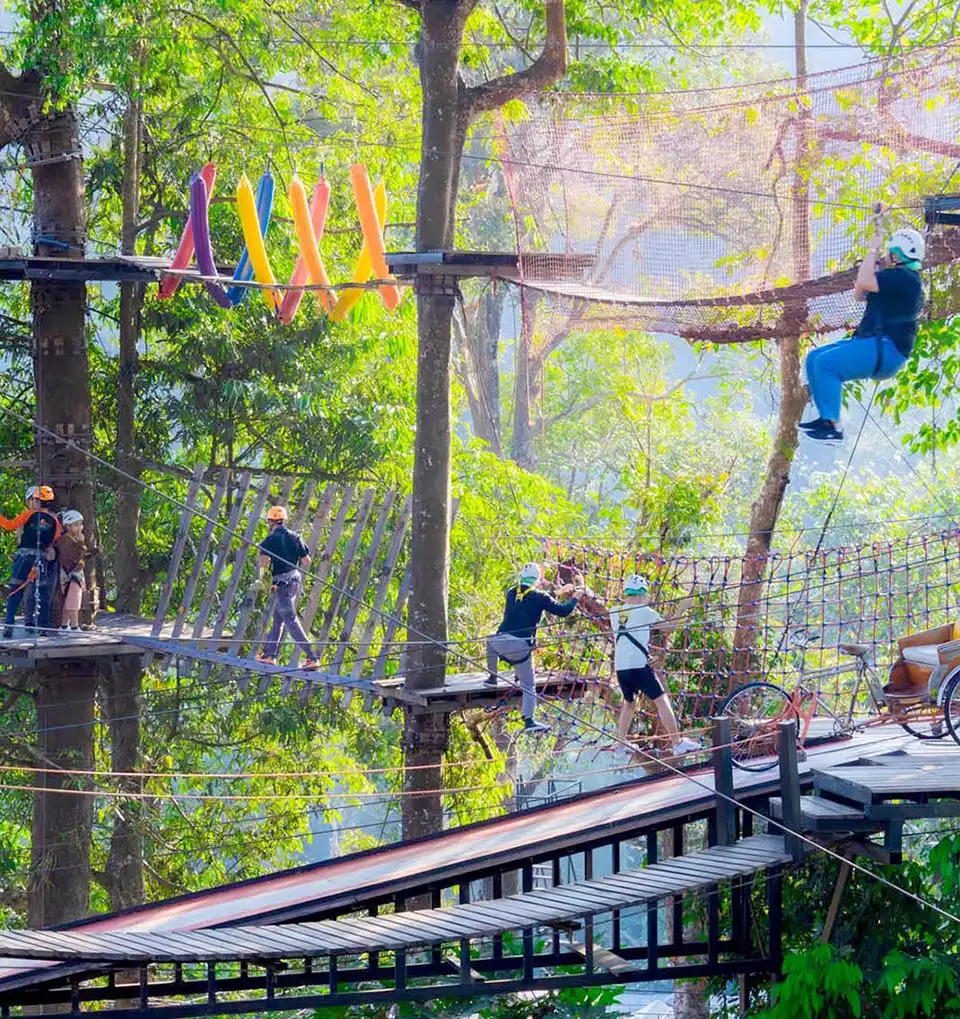 Chiang Mai: Pongyang Jungle Coaster and Zipline