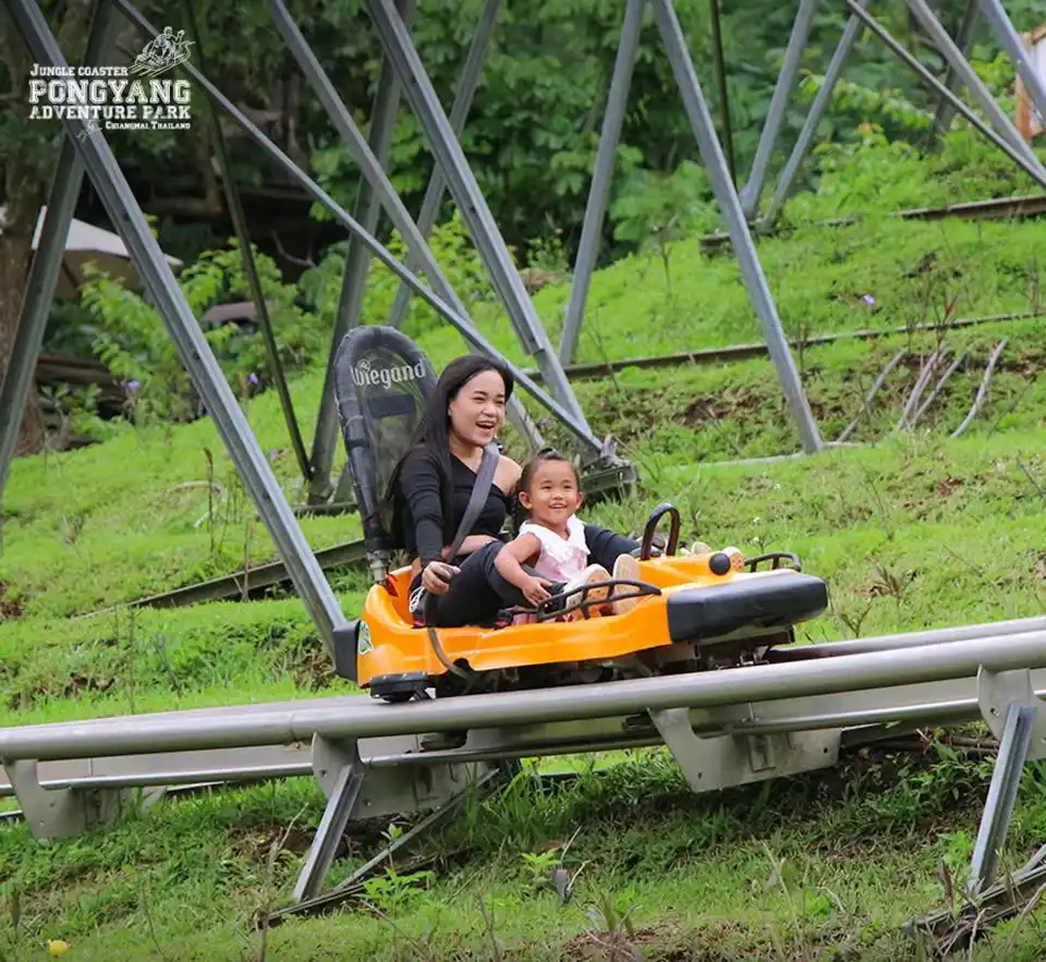 Chiang Mai: Pongyang Jungle Coaster and Zipline