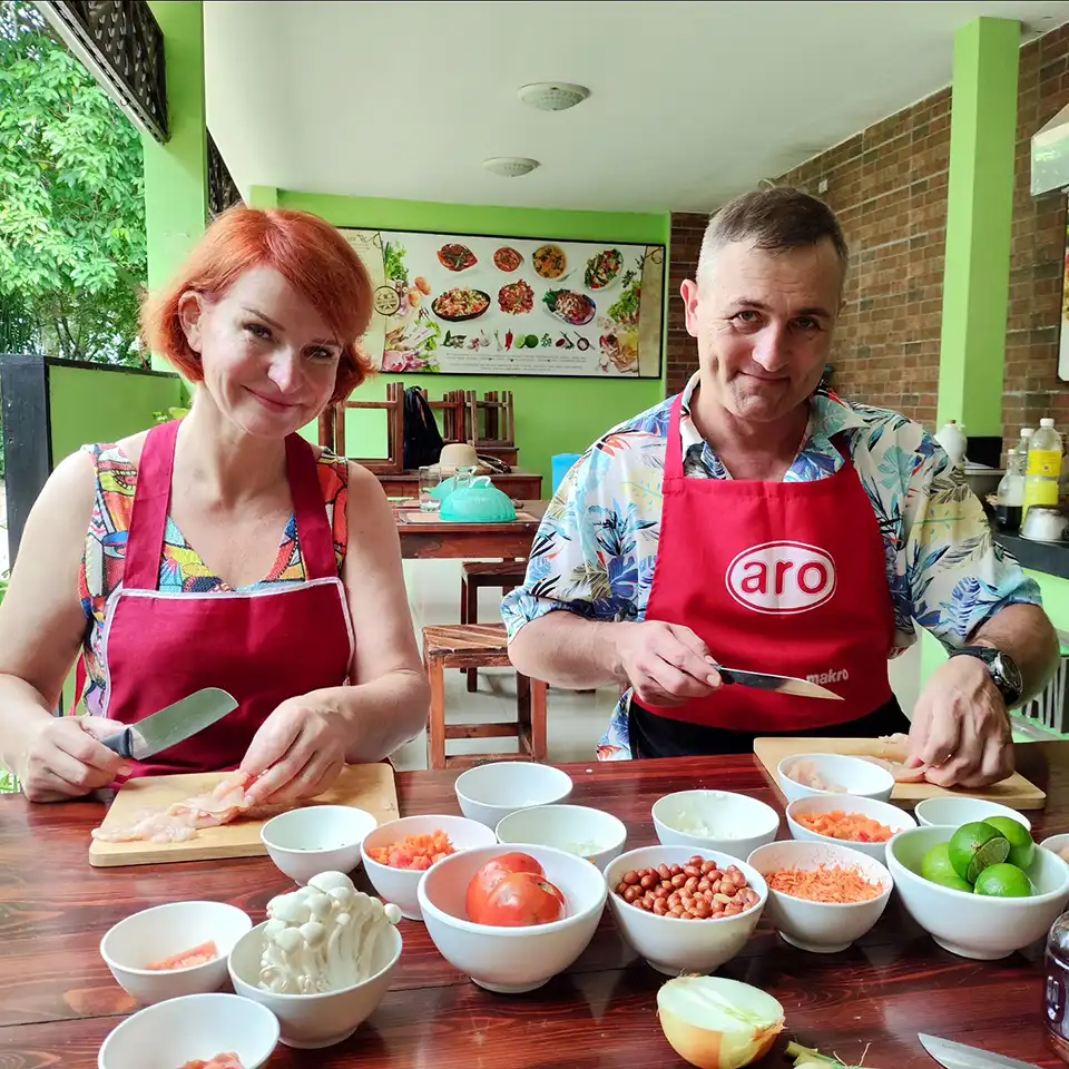 Pattaya: Asian Spicy Garden Thai Cooking Class