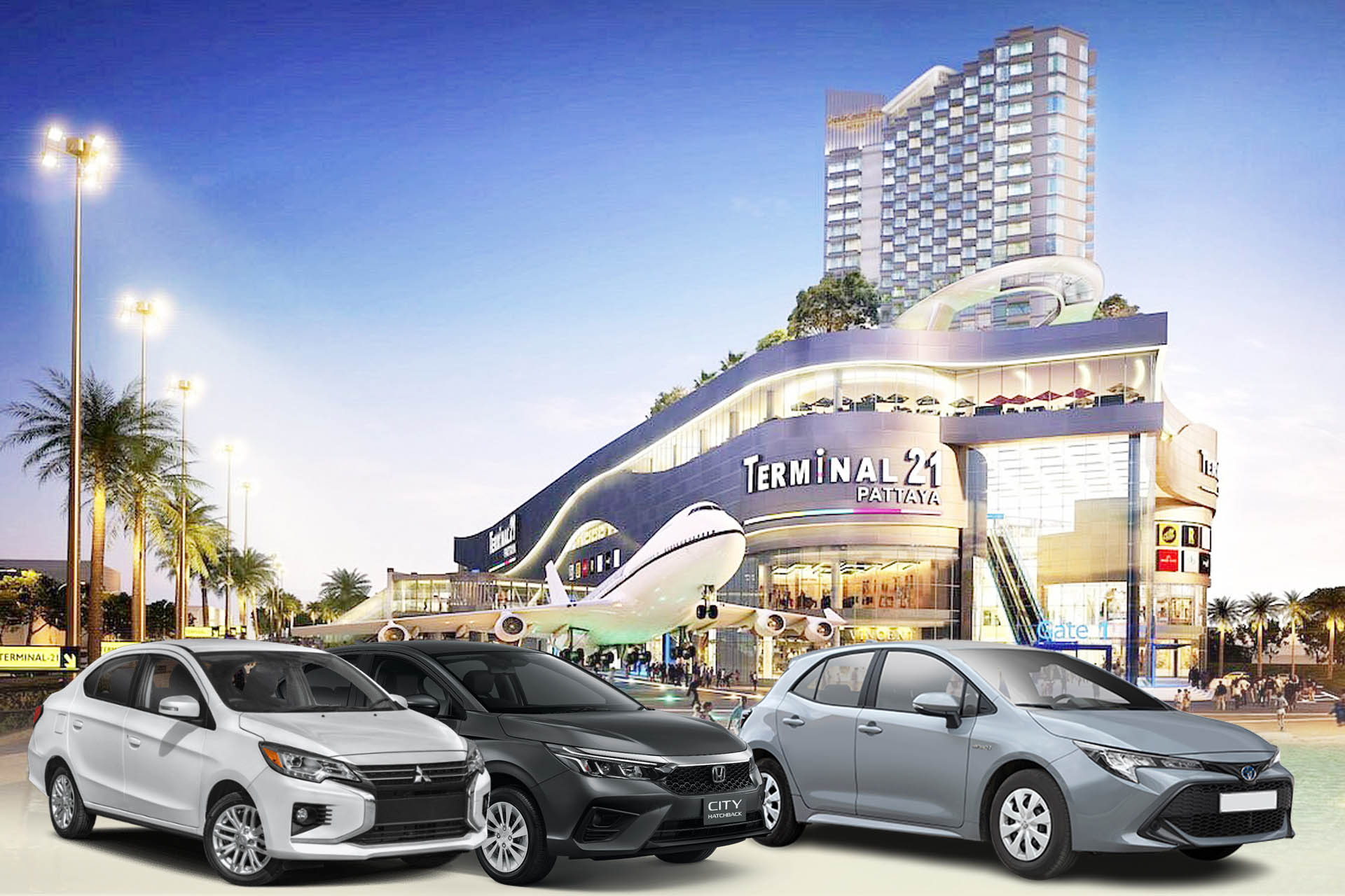 [PICK UP/DROP OFF] Don Mueang International Airport(DMK) Bangkok Airport-Pattaya Hotel