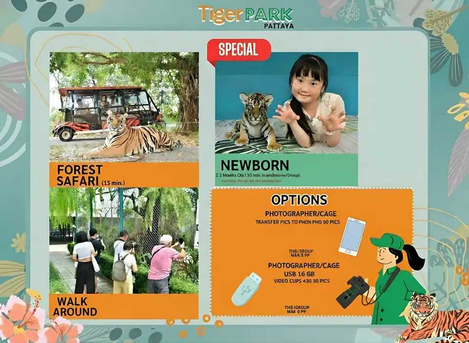 Tiger PARK Pattaya Ticket