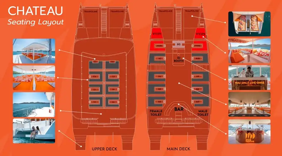Pattaya: Once Yachting Party 3 Islands Trip (Join Tour)