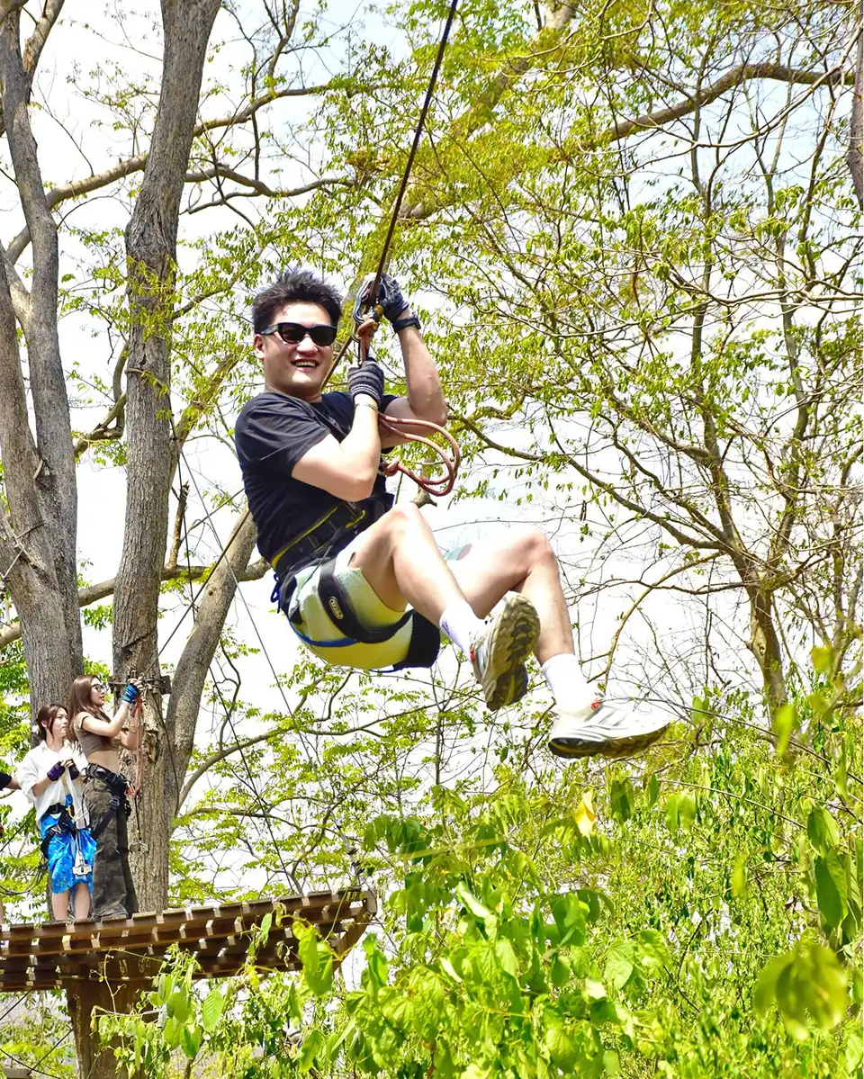 Pattaya: Bungy Jump, Jet Board and Zipline at Changthai Thappraya Safari