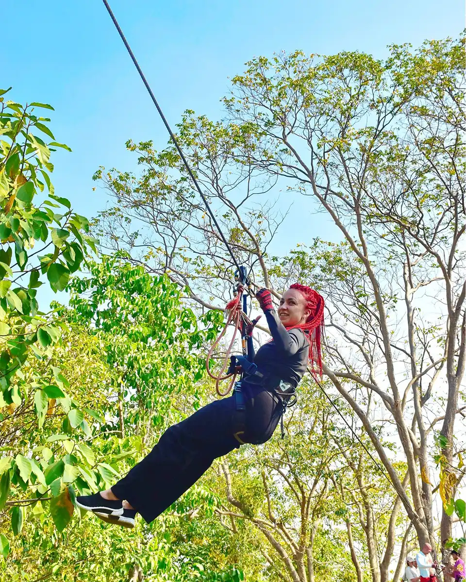 Pattaya: Bungy Jump, Jet Board and Zipline at Changthai Thappraya Safari