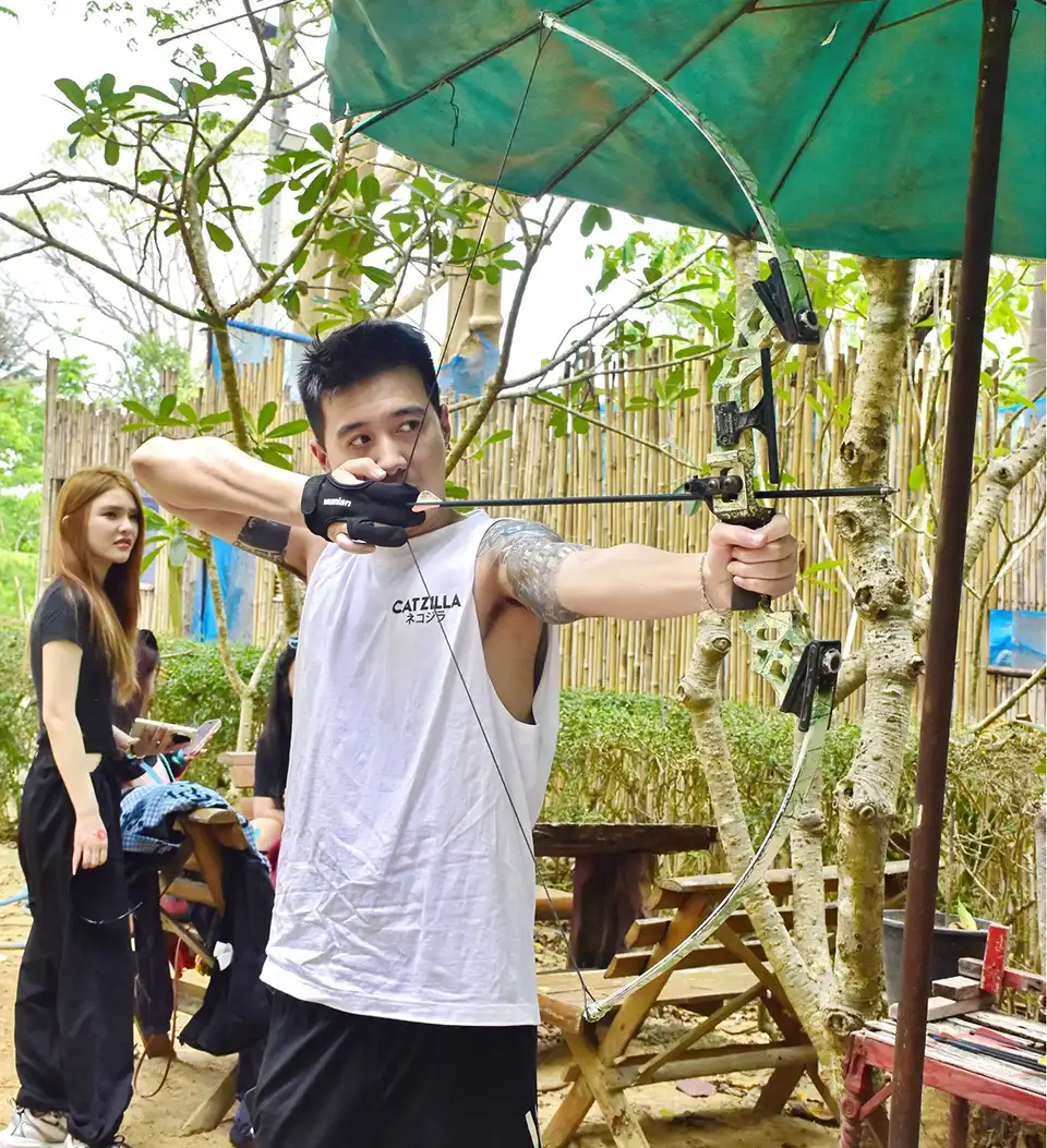 Pattaya: Gun Shooting, Paintball and Archery at Changthai Thappraya Safari