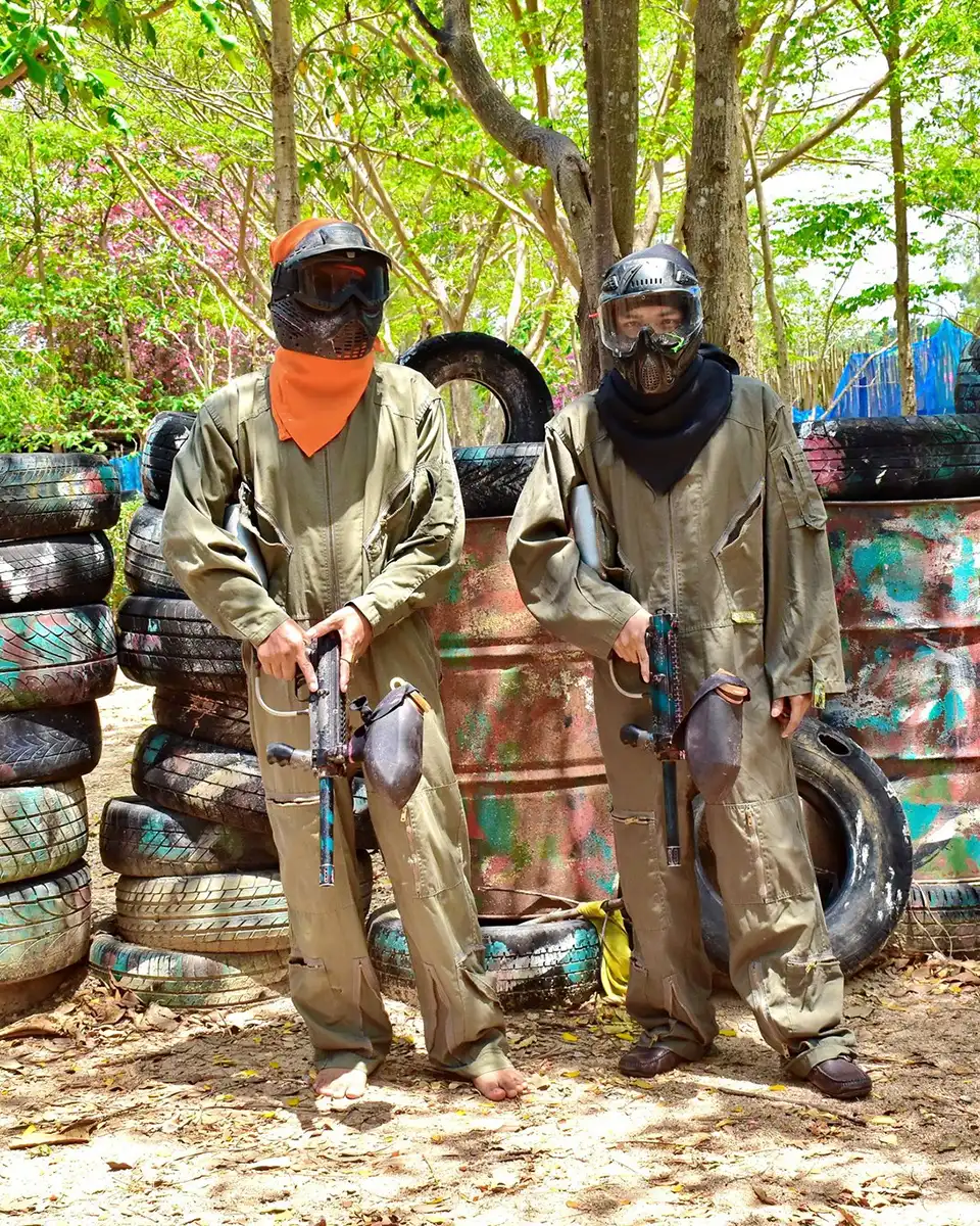 Pattaya: Gun Shooting, Paintball and Archery at Changthai Thappraya Safari