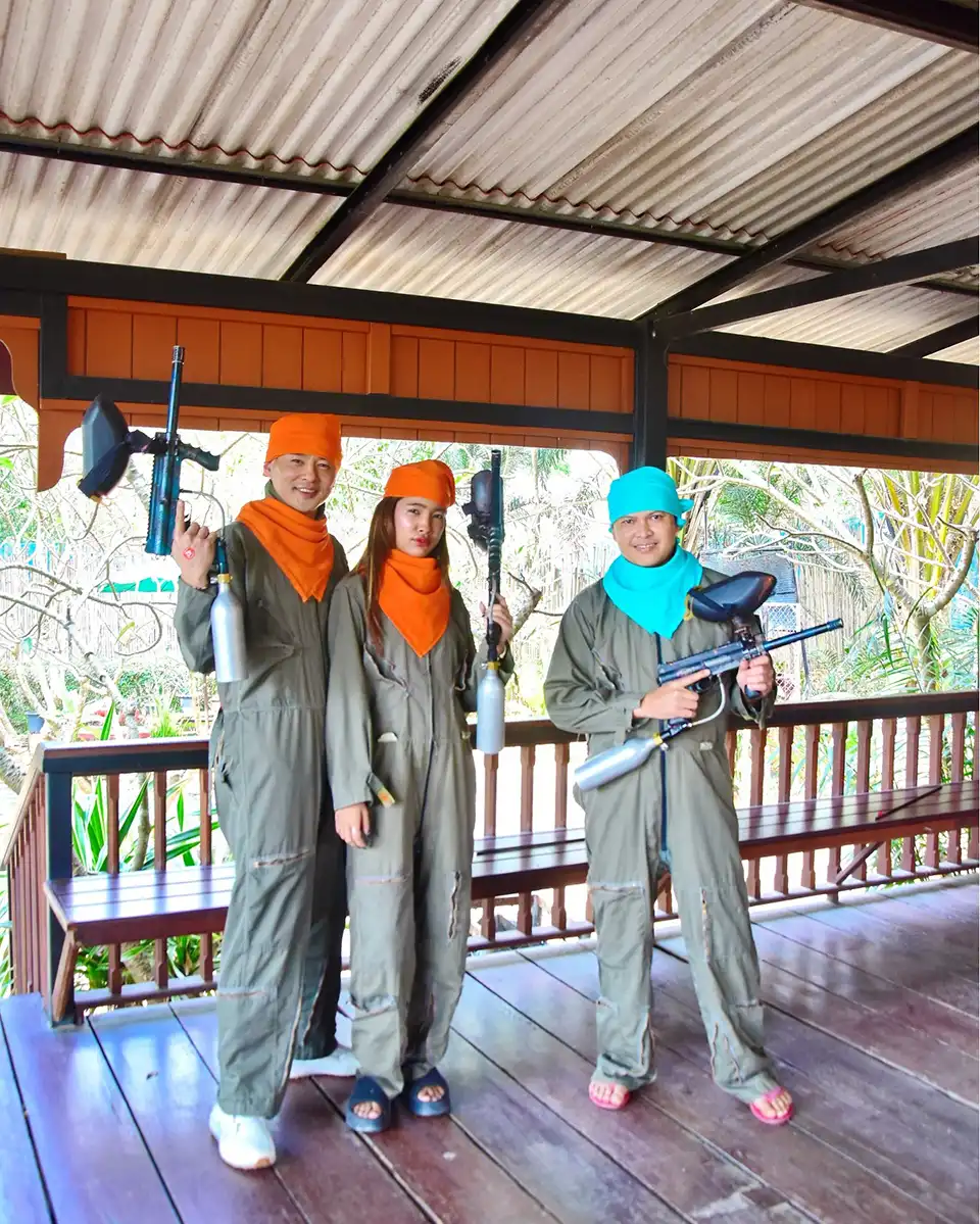 Pattaya: Gun Shooting, Paintball and Archery at Changthai Thappraya Safari