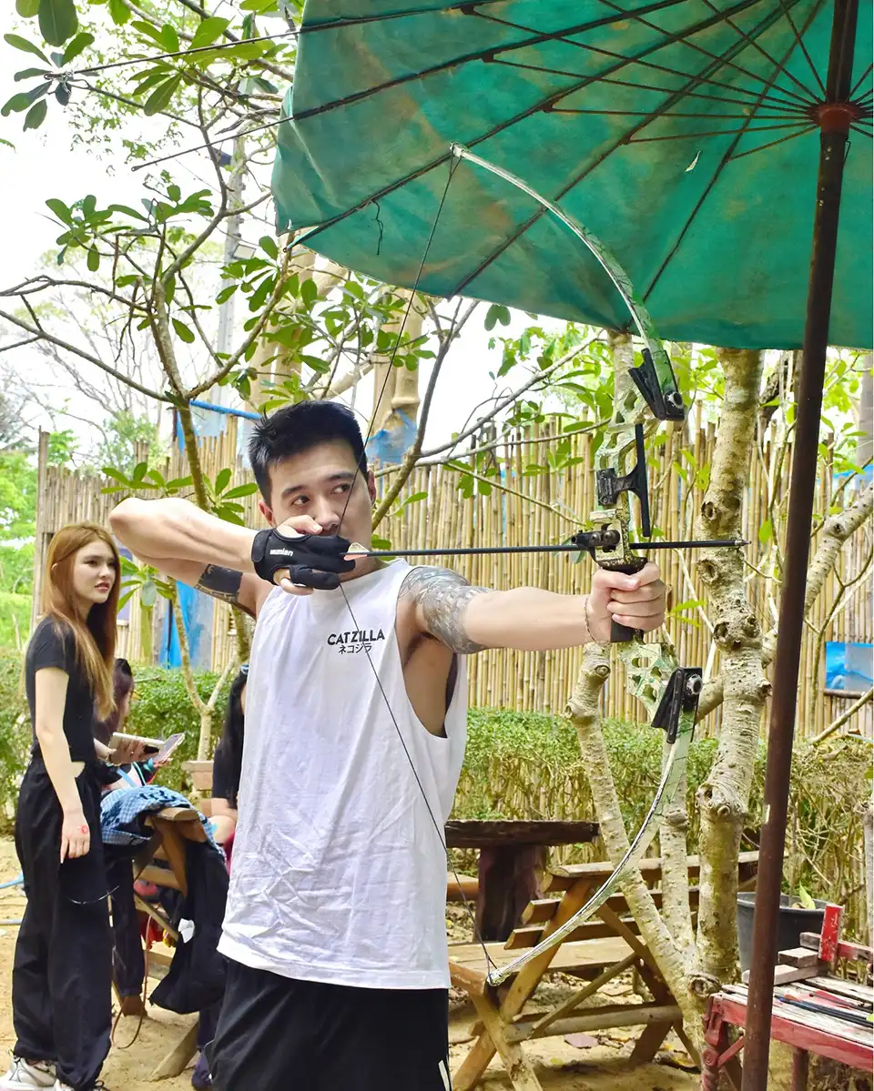 Pattaya: Gun Shooting, Paintball and Archery at Changthai Thappraya Safari