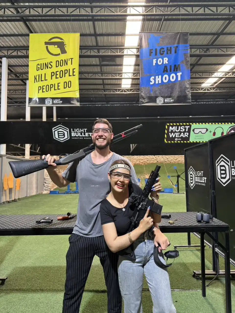 Pattaya: Light Bullet Shooting Range