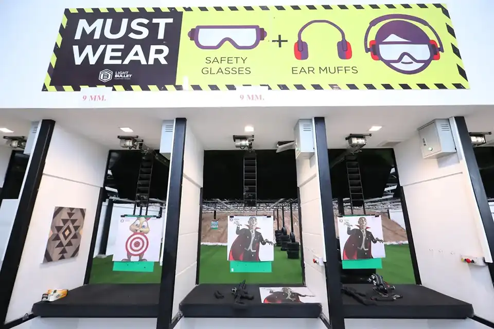 Pattaya: Light Bullet Shooting Range