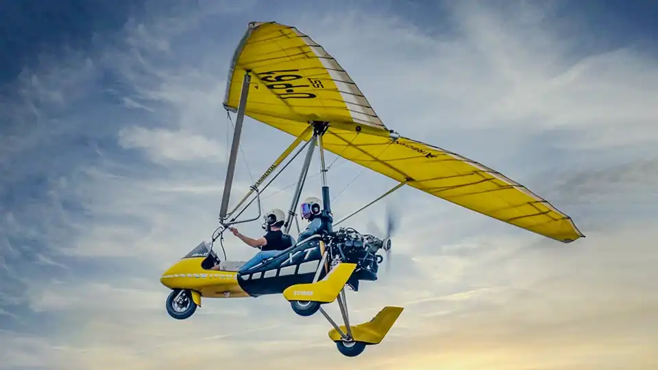 Beach and City Scenic Paramotor by BFA Flying Club