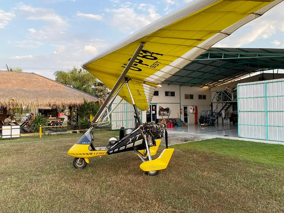 Beach and City Scenic Paramotor by BFA Flying Club