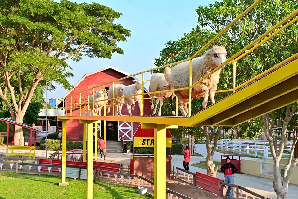 Pattaya: Family Park Pattaya Sheep Farm Ticket