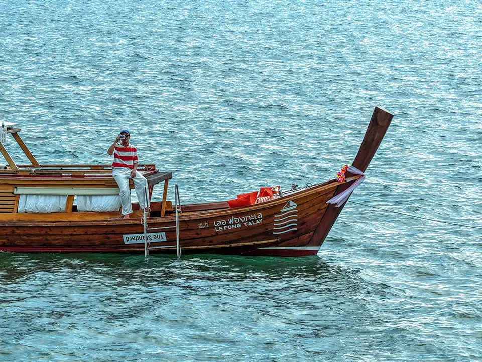 Pattaya: Private Wooden Boat Trip – Le Fong Ta Lay / Le Fong Ar-Kad (Pet Friendly)