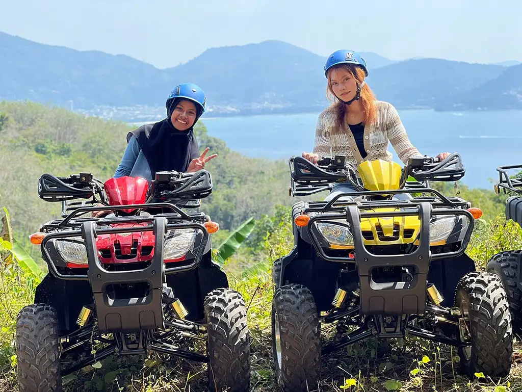 Phuket: Skyline Zipline and ATV / UTV Bike Adventure with Hotel Transfer