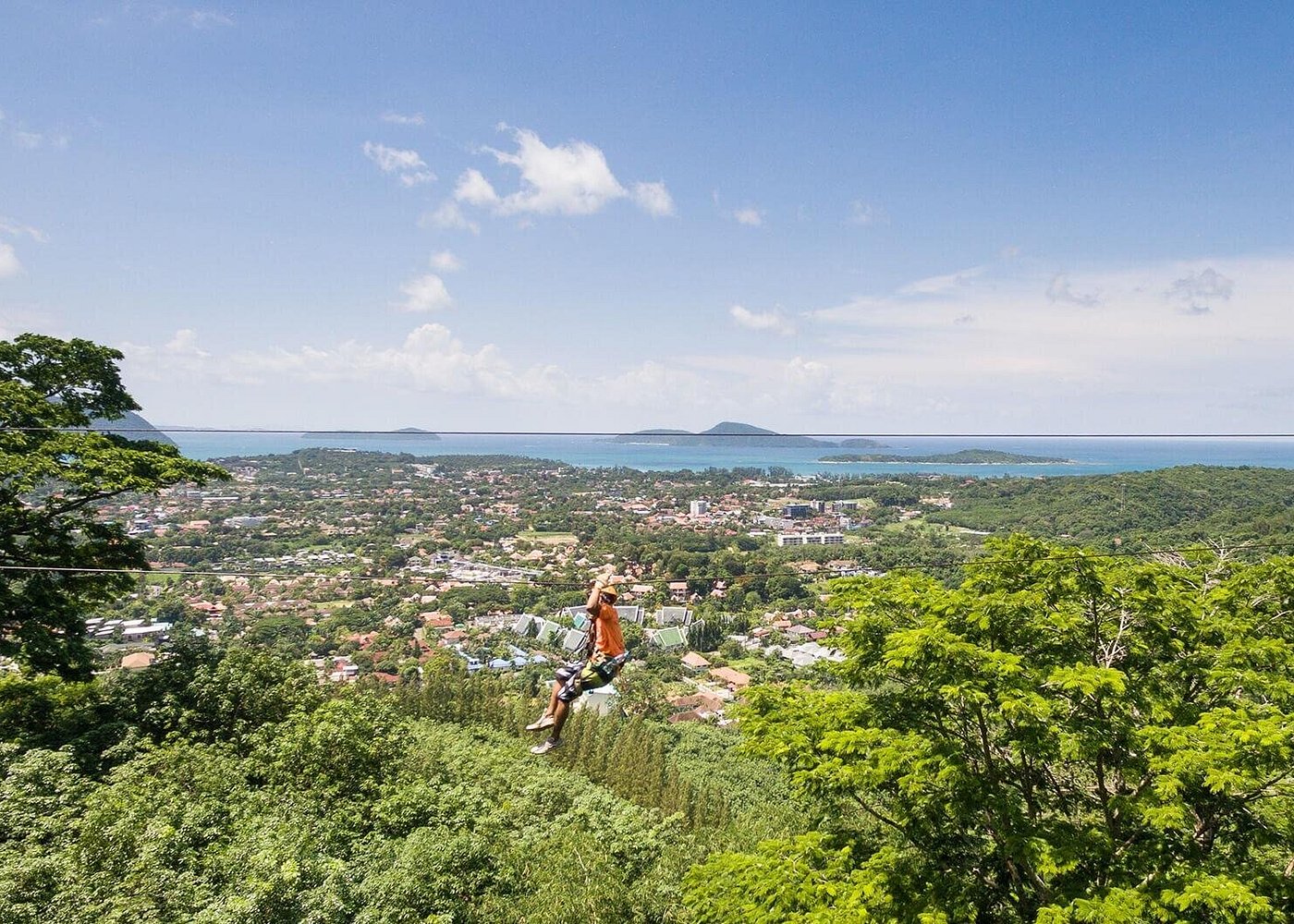 Phuket: Skyline Zipline and ATV / UTV Bike Adventure with Hotel Transfer