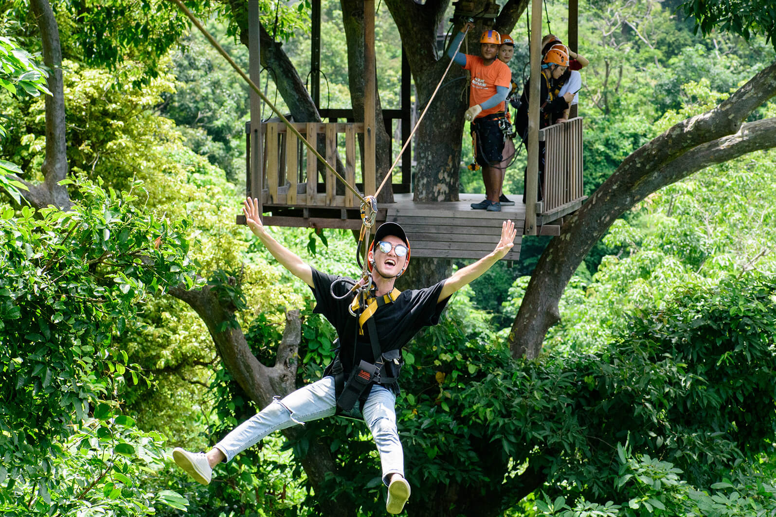 Phuket: Skyline Zipline and ATV / UTV Bike Adventure with Hotel Transfer