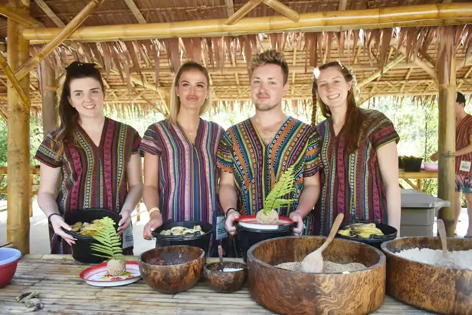 Phuket half day or 2 hour ethical elephant care sanctuary Nai Dee