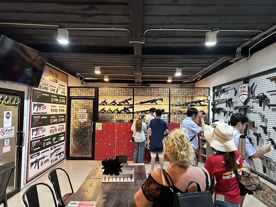 Phuket: Patong Paragon Gun Shooting Range