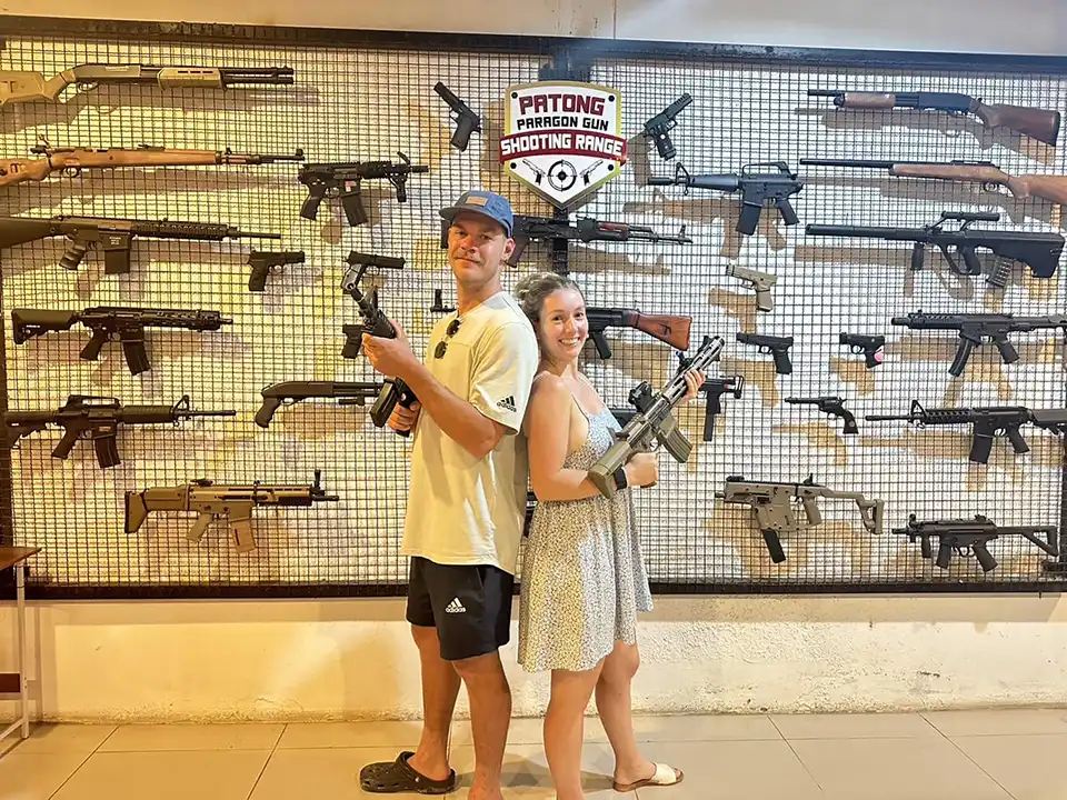 Phuket: Patong Paragon Gun Shooting Range