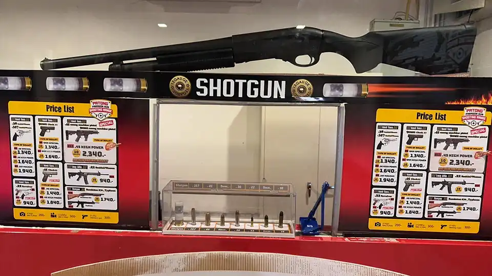 Phuket: Patong Paragon Gun Shooting Range