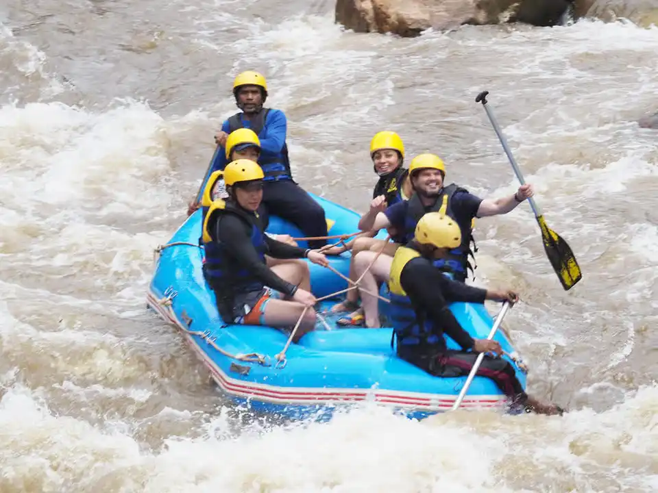 Phuket: OHM Infinity White Water Rafting and Zipline