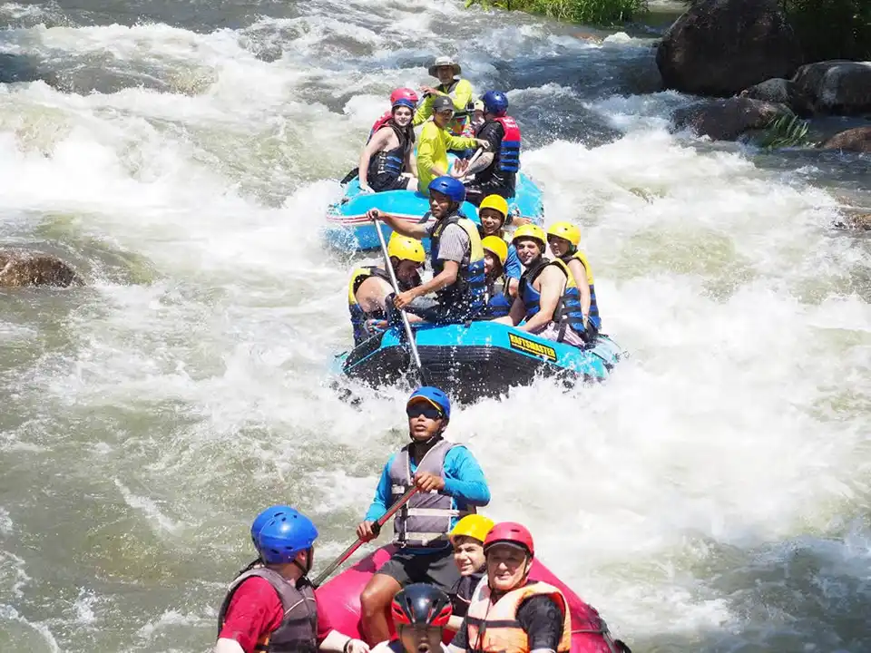 Phuket: OHM Infinity White Water Rafting and Zipline