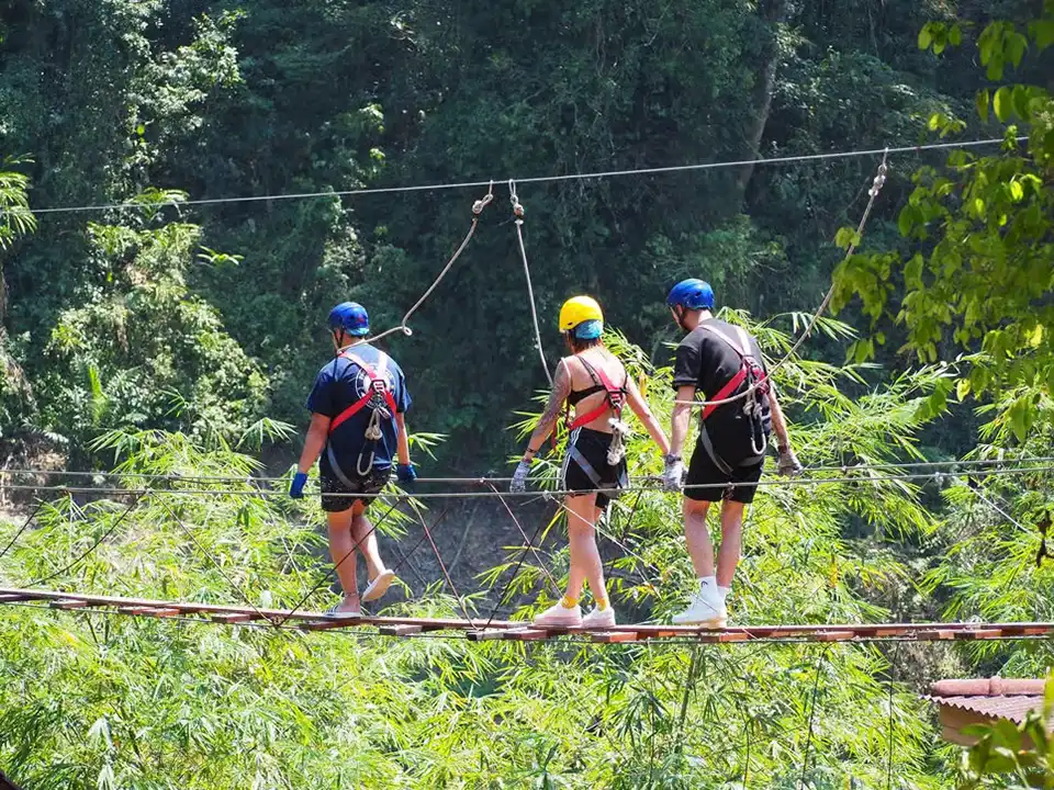 Phuket: OHM Infinity White Water Rafting and Zipline